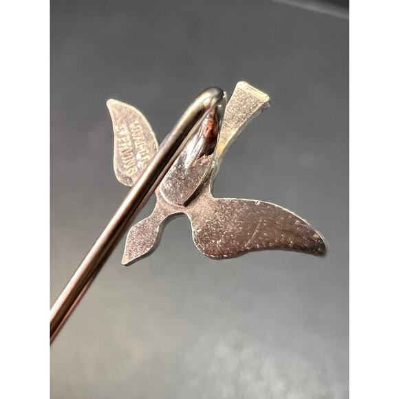 Vintage sterling Sweet Bird CHAPLL dove pin - Picture 8 of 10